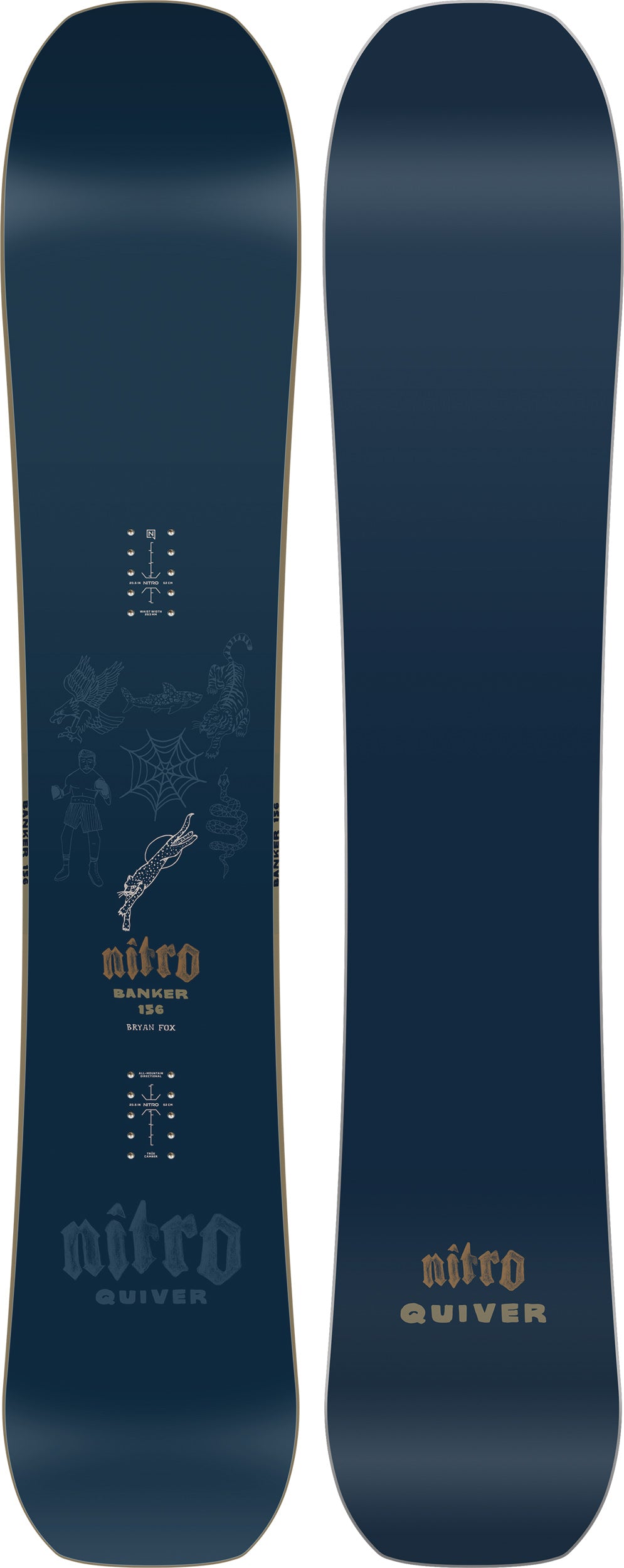 nitro bryan fox snowboard thegoodride Nitro Banker 2027 Snowboard
