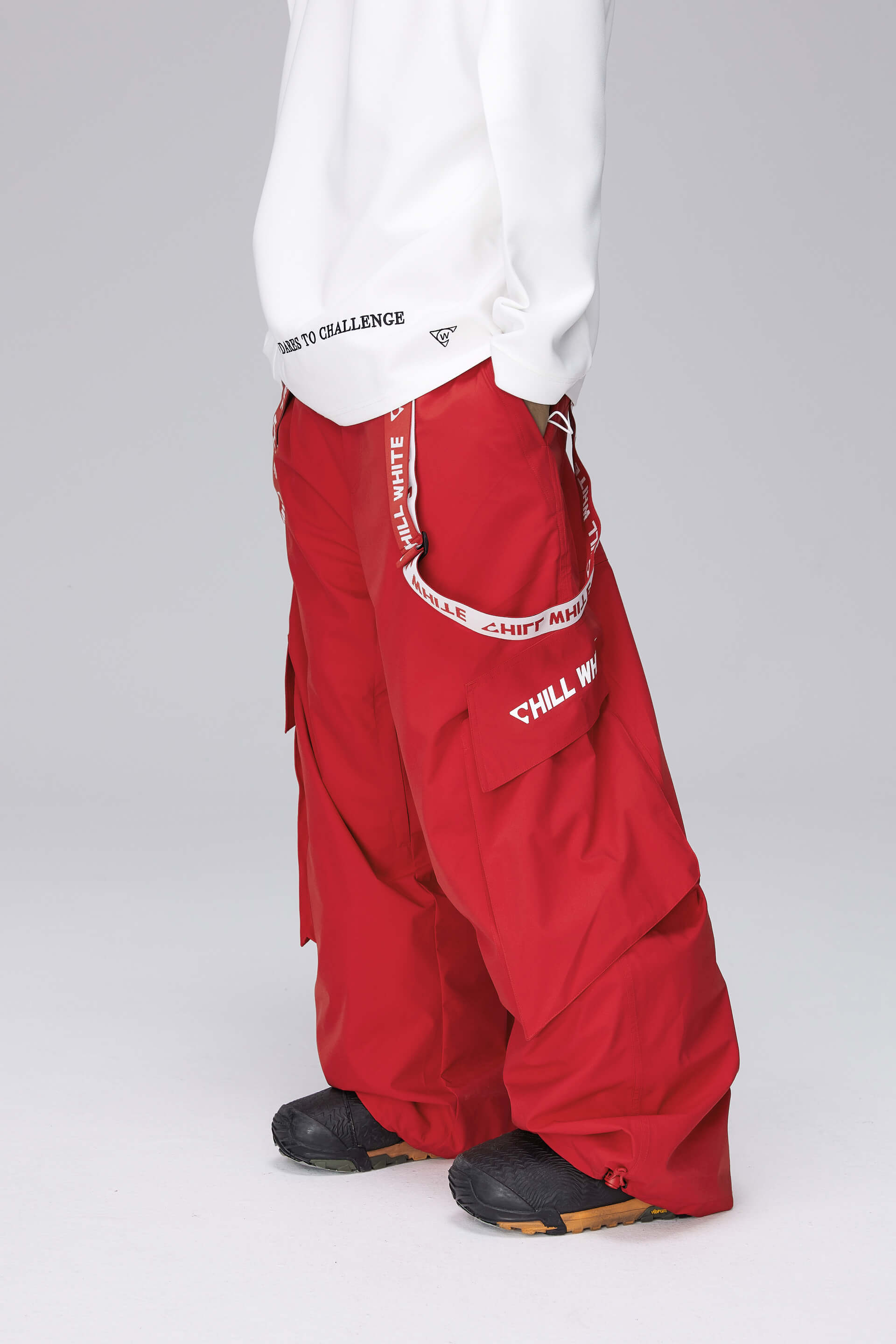 Unisex Turbo Red Snow Jacket & Pants