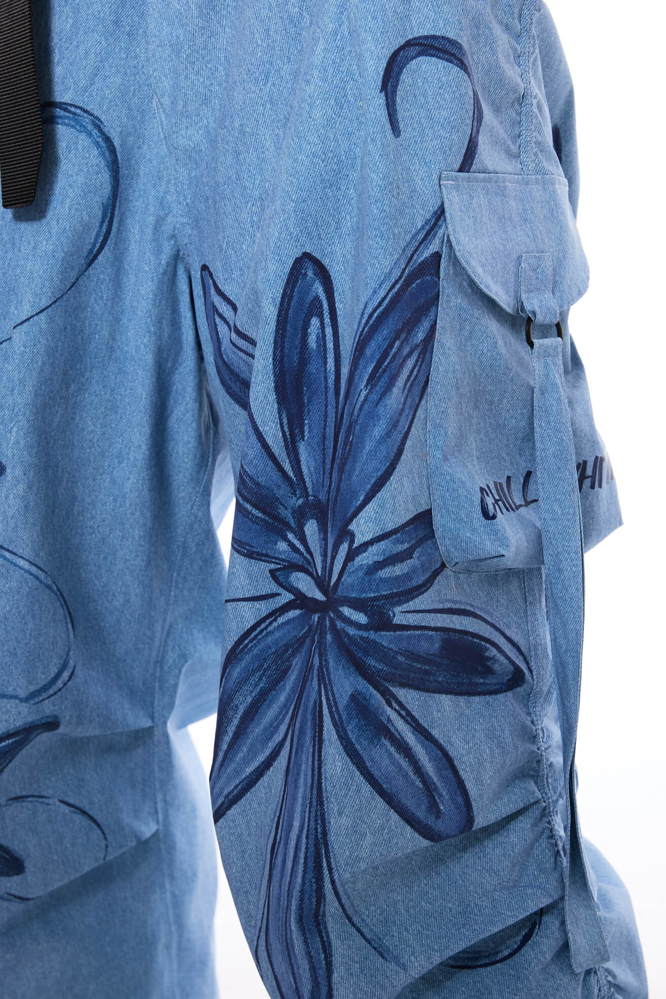 Graffiti Flower Snow Overalls