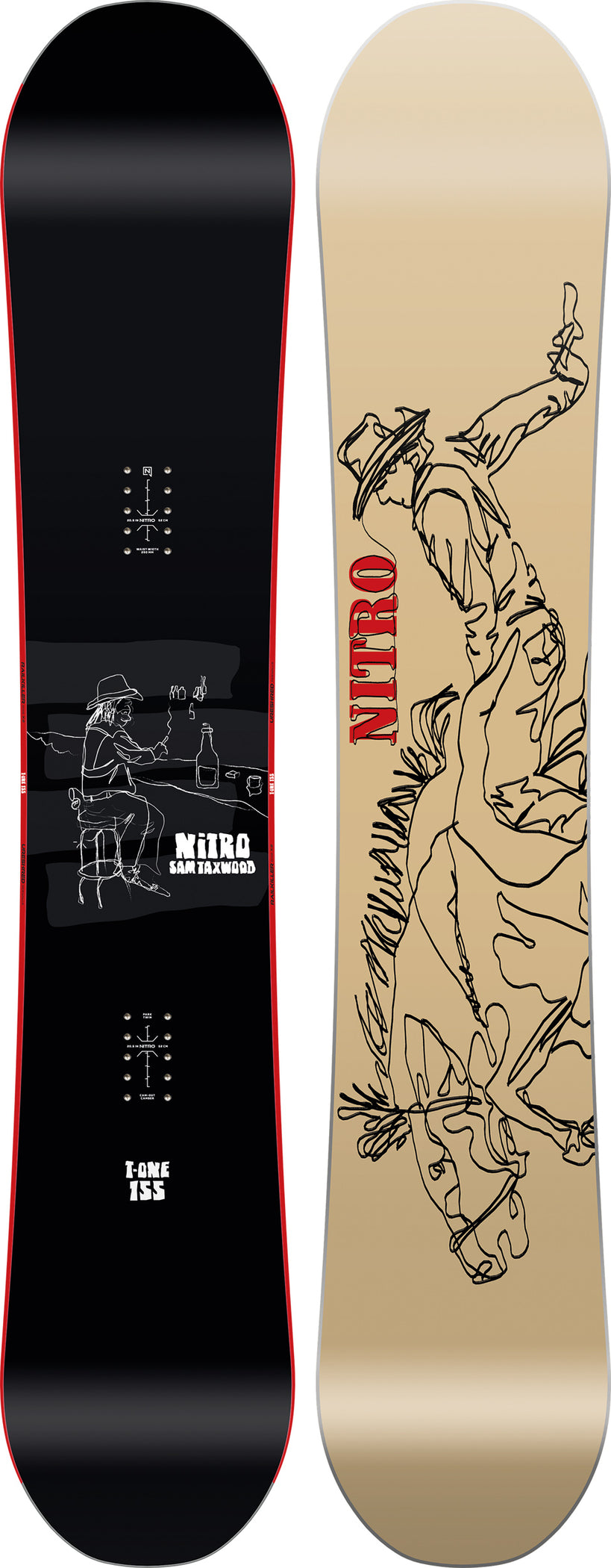 Nitro T1 x Sam Taxwood Snowboard 2027