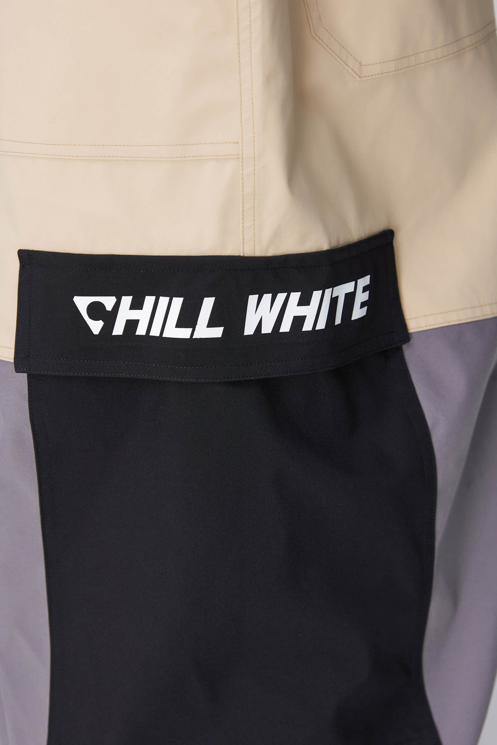 Unisex Patched Design Snow Pants
