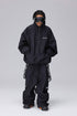 Unisex Dark Night Black Snow Pullover & Pants