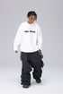 Unisex Dark Night Black Snow Pullover & Pants