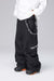 Unisex Dark Night Black Snow Pullover & Pants