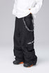 Unisex Dark Night Black Snow Pullover & Pants
