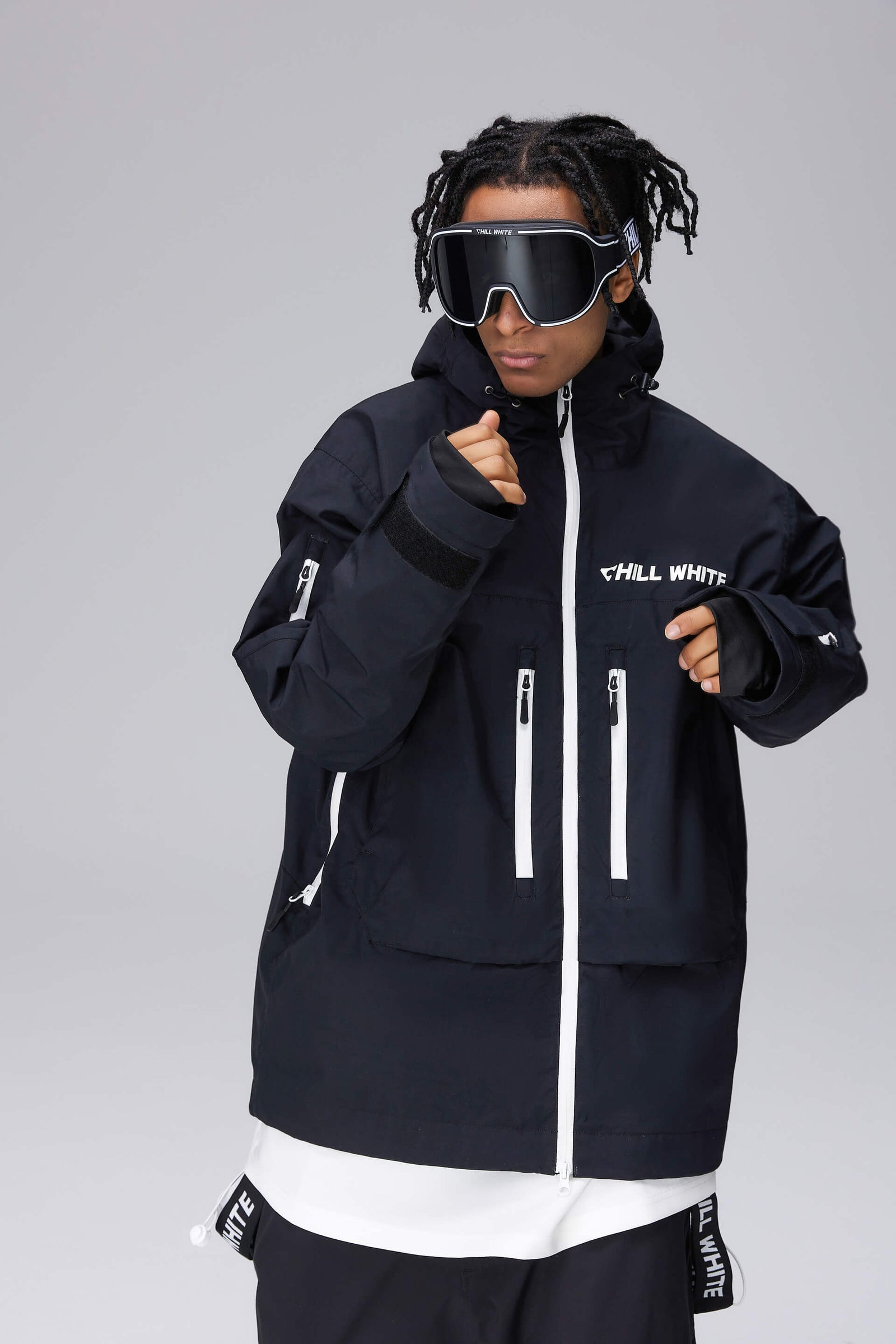 Unisex Midnight Navy Snow Jacket