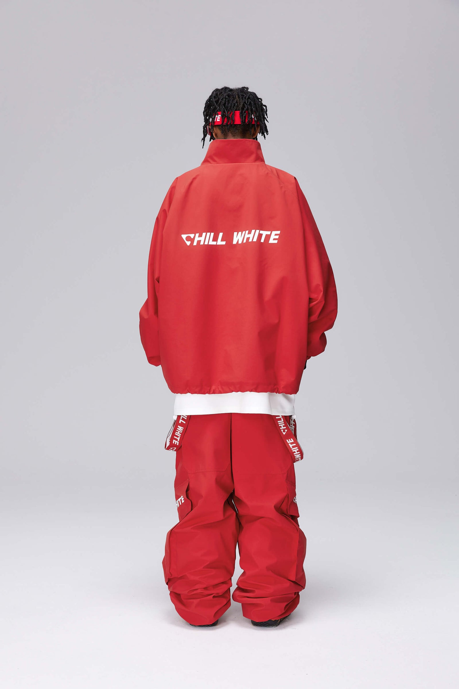 Unisex Turbo Red Snow Jacket & Pants