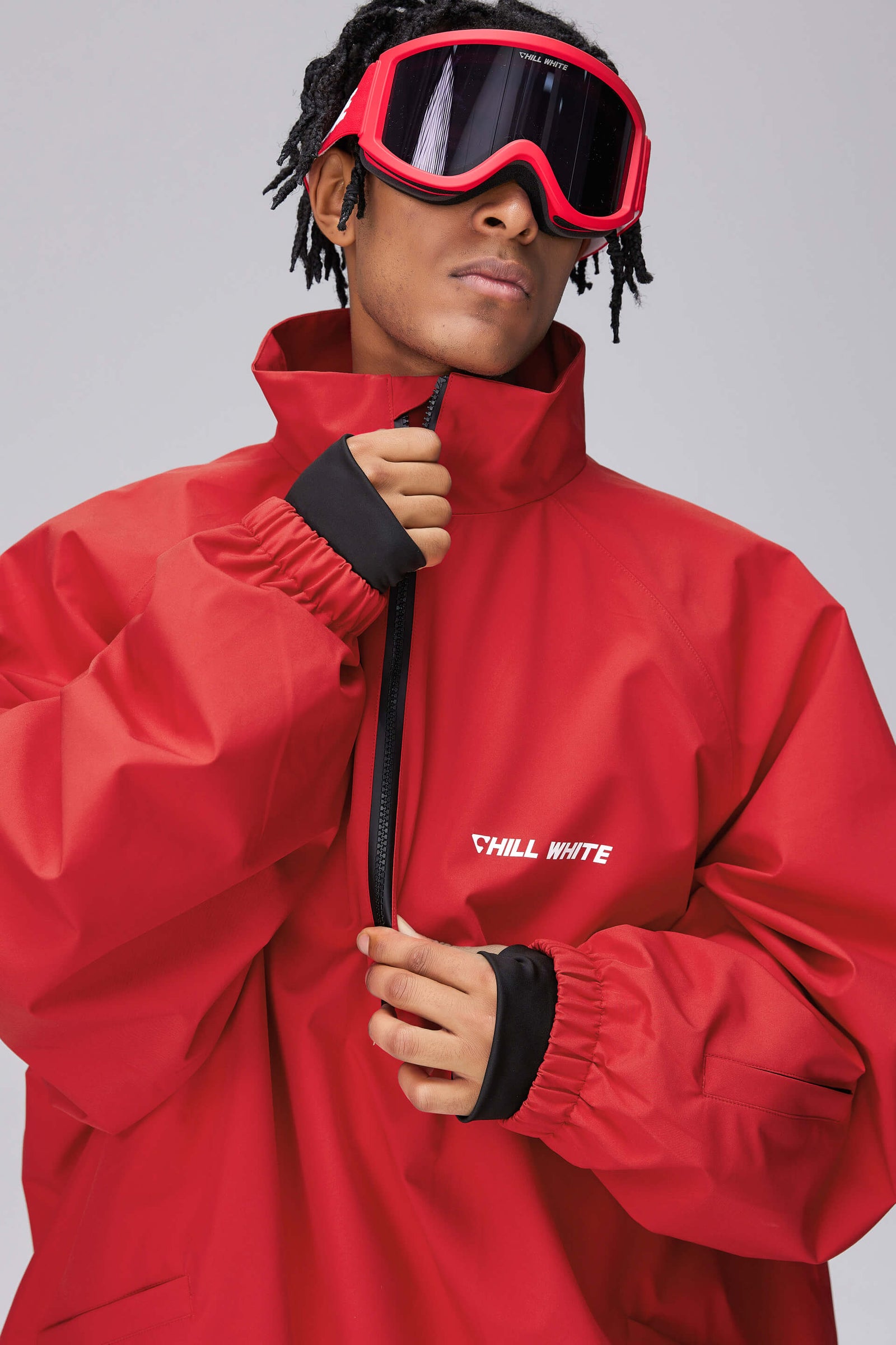 Unisex Turbo Red Snow Jacket & Pants