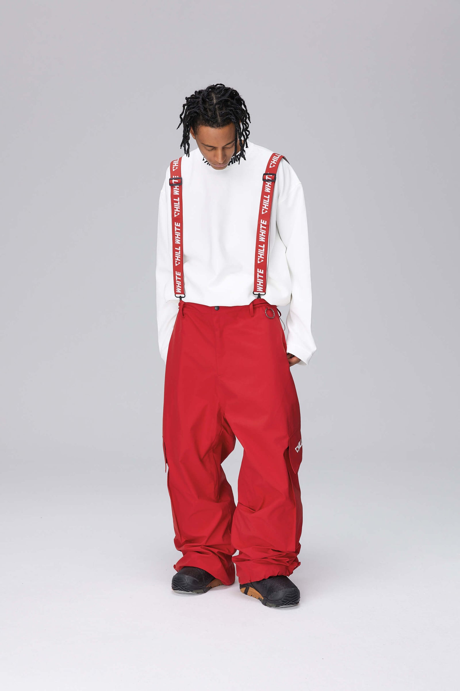 Unisex Turbo Red Snow Jacket & Pants