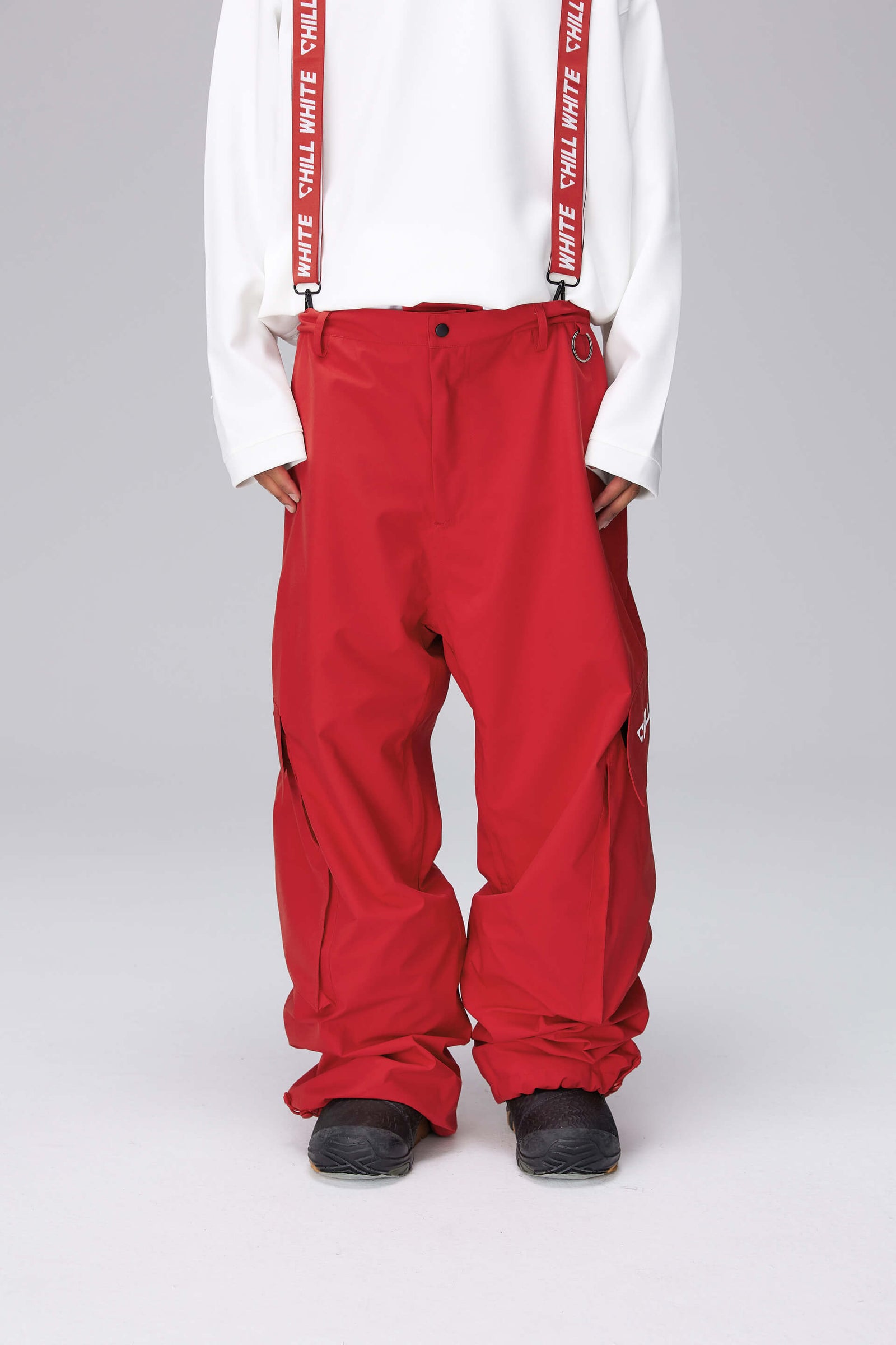 Unisex Turbo Red Snow Jacket & Pants