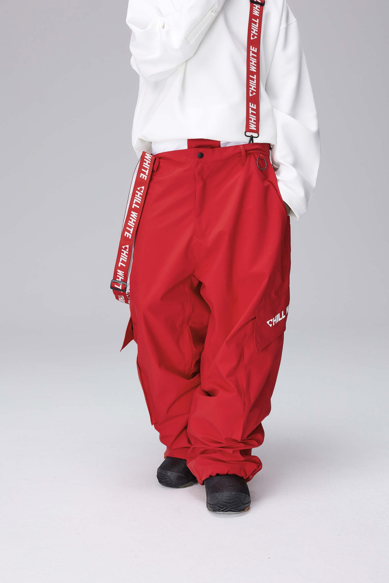 Unisex Turbo Red Snow Jacket & Pants