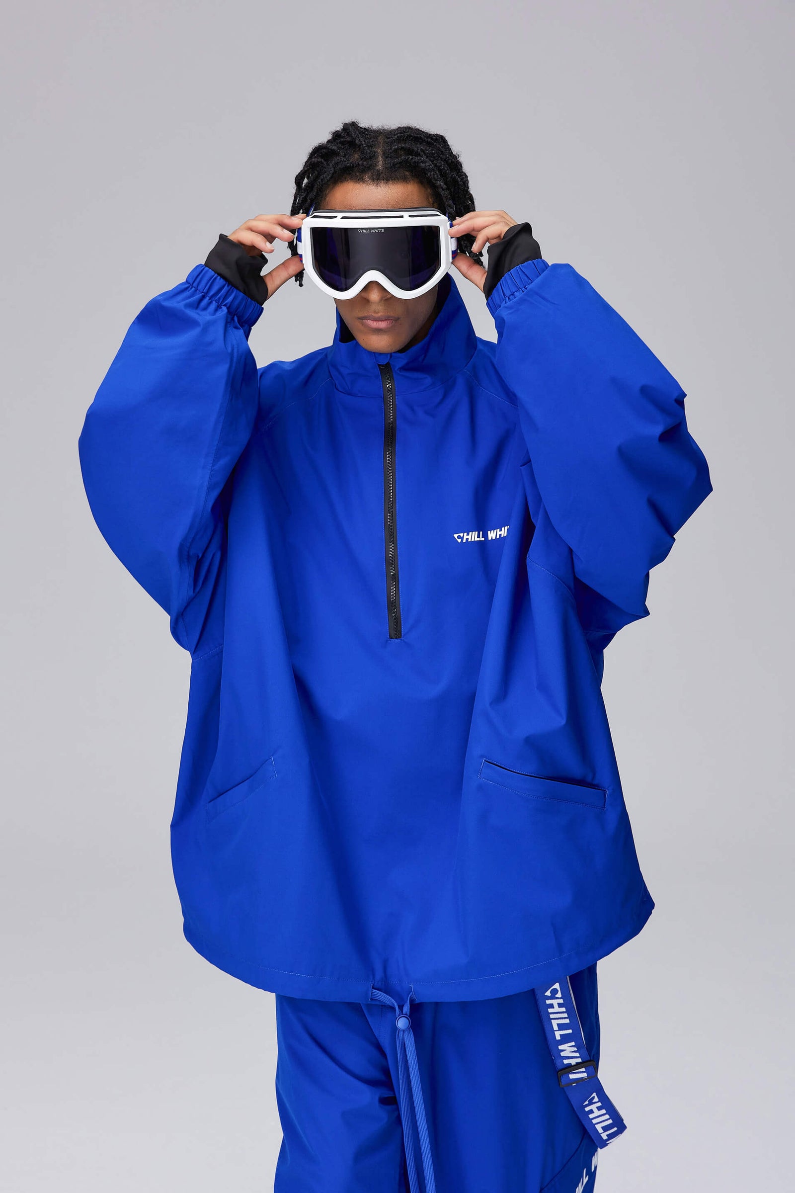 Unisex Klein Blue Snow Jacket & Pants