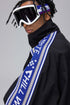 Unisex Black Snow Jacket & Pants (With Stripe)