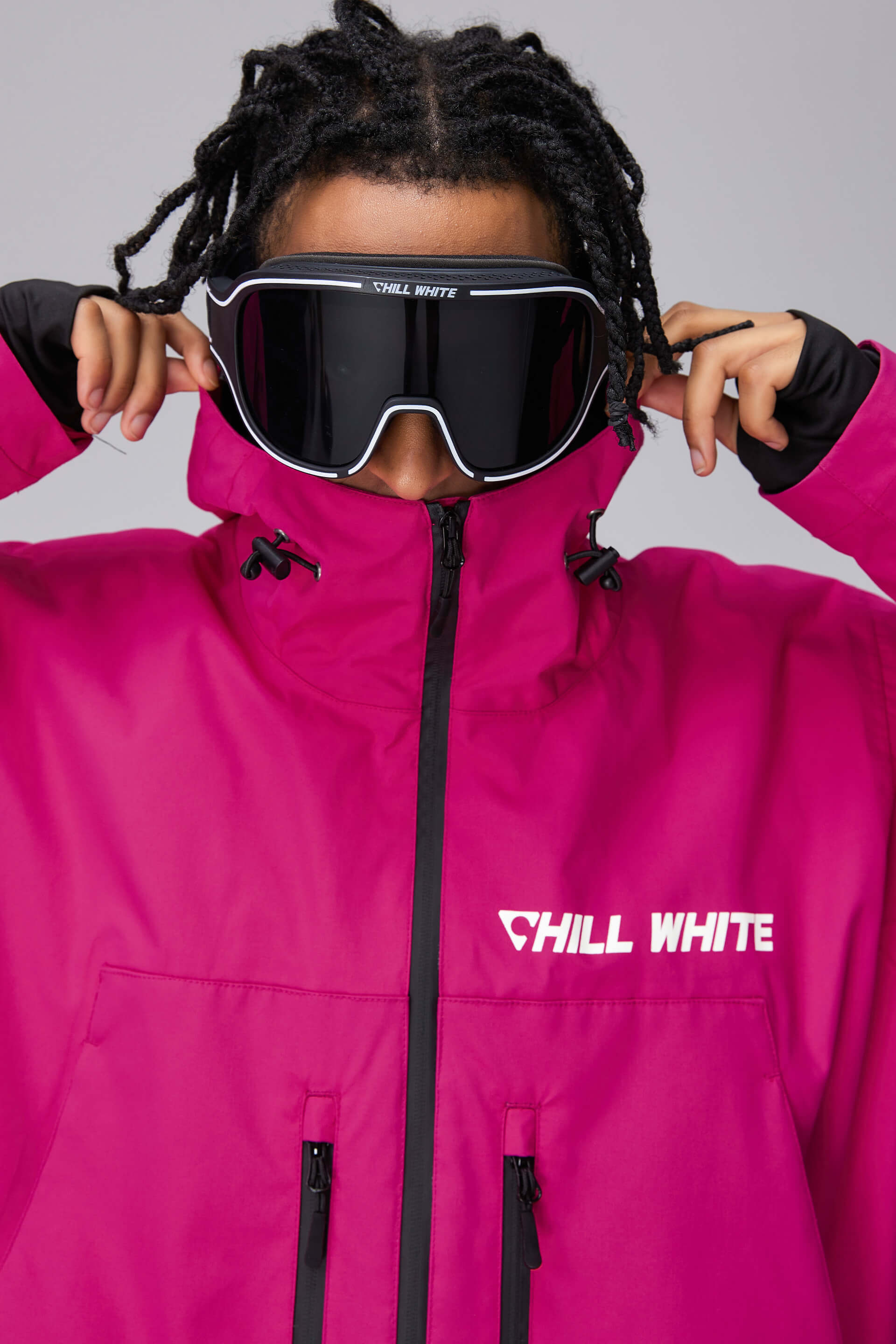 Unisex Hot Pink Snow Jacket X DREAM SNOWBOARDING