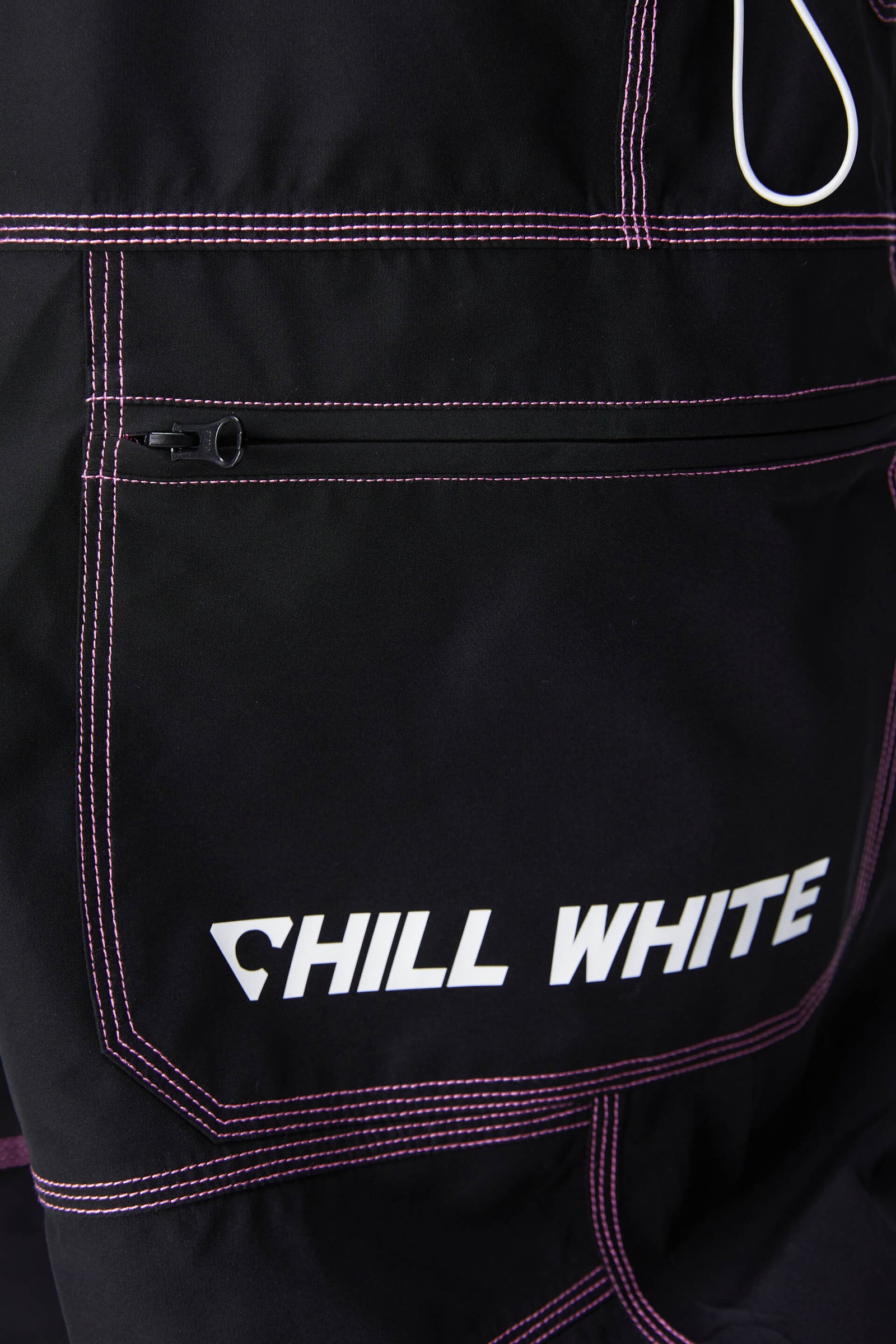 Unisex Baggy Snow Pants (Black Berry/ Light Avocado Green)