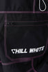 Unisex Baggy Snow Pants (Black Berry/ Light Avocado Green)
