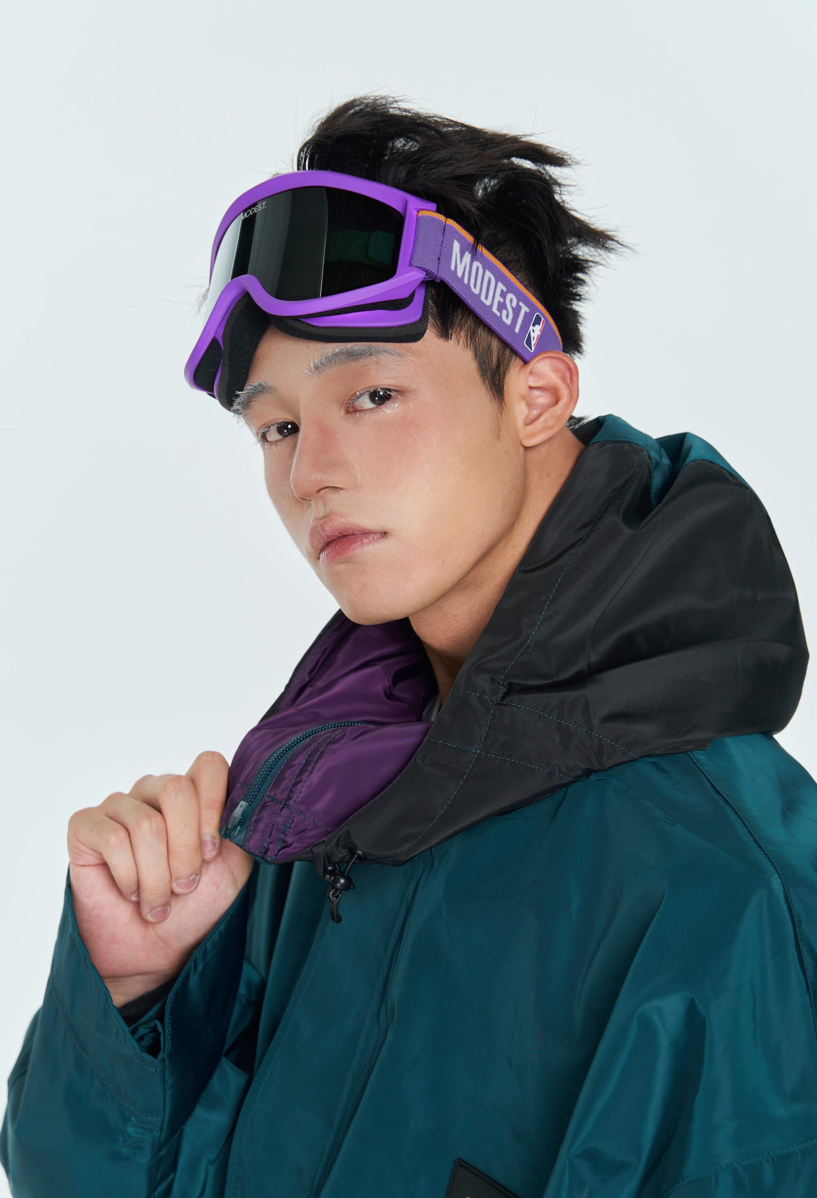 Green Hooded Snow Jacket