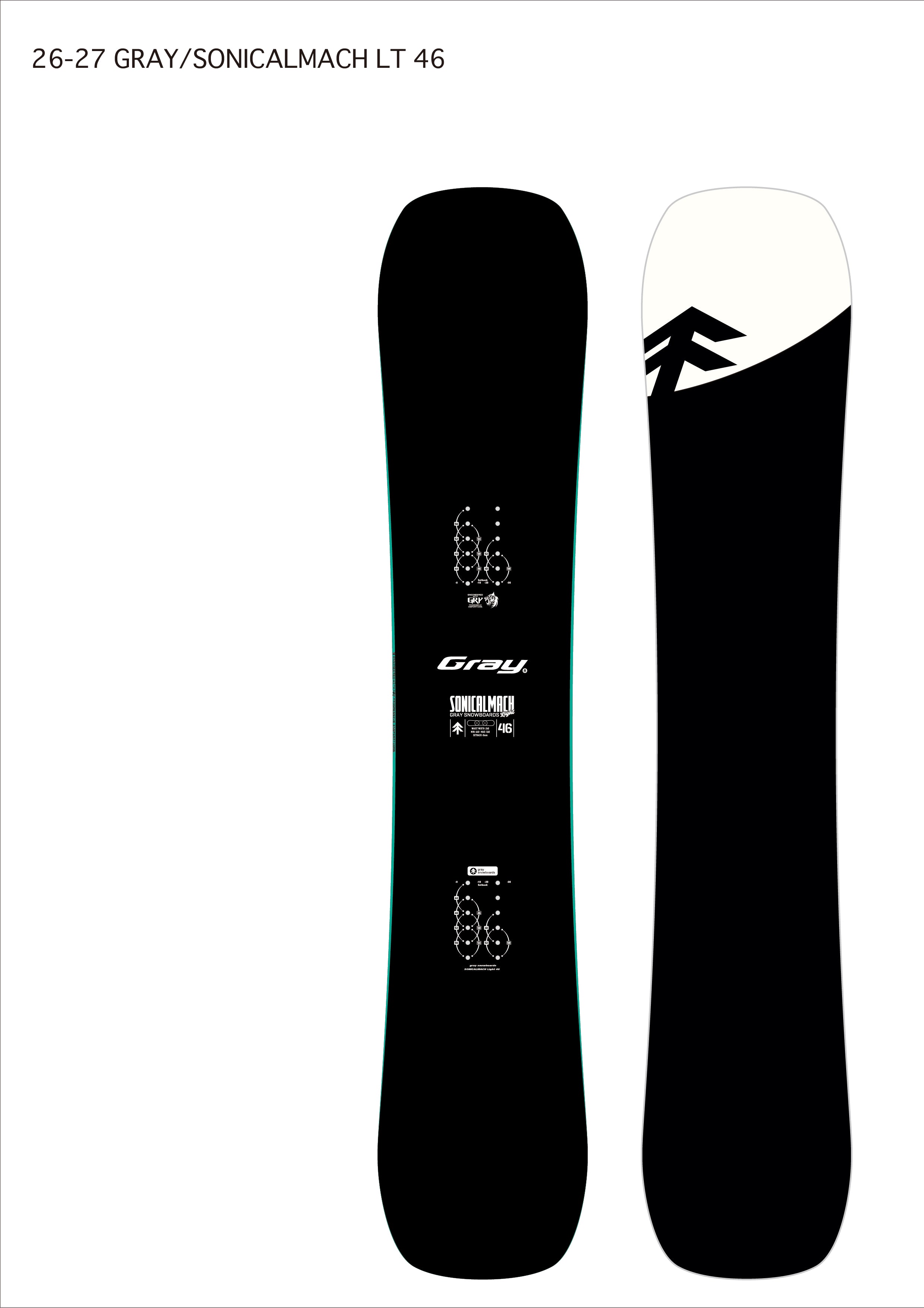 Gray Mach LT Snowboard