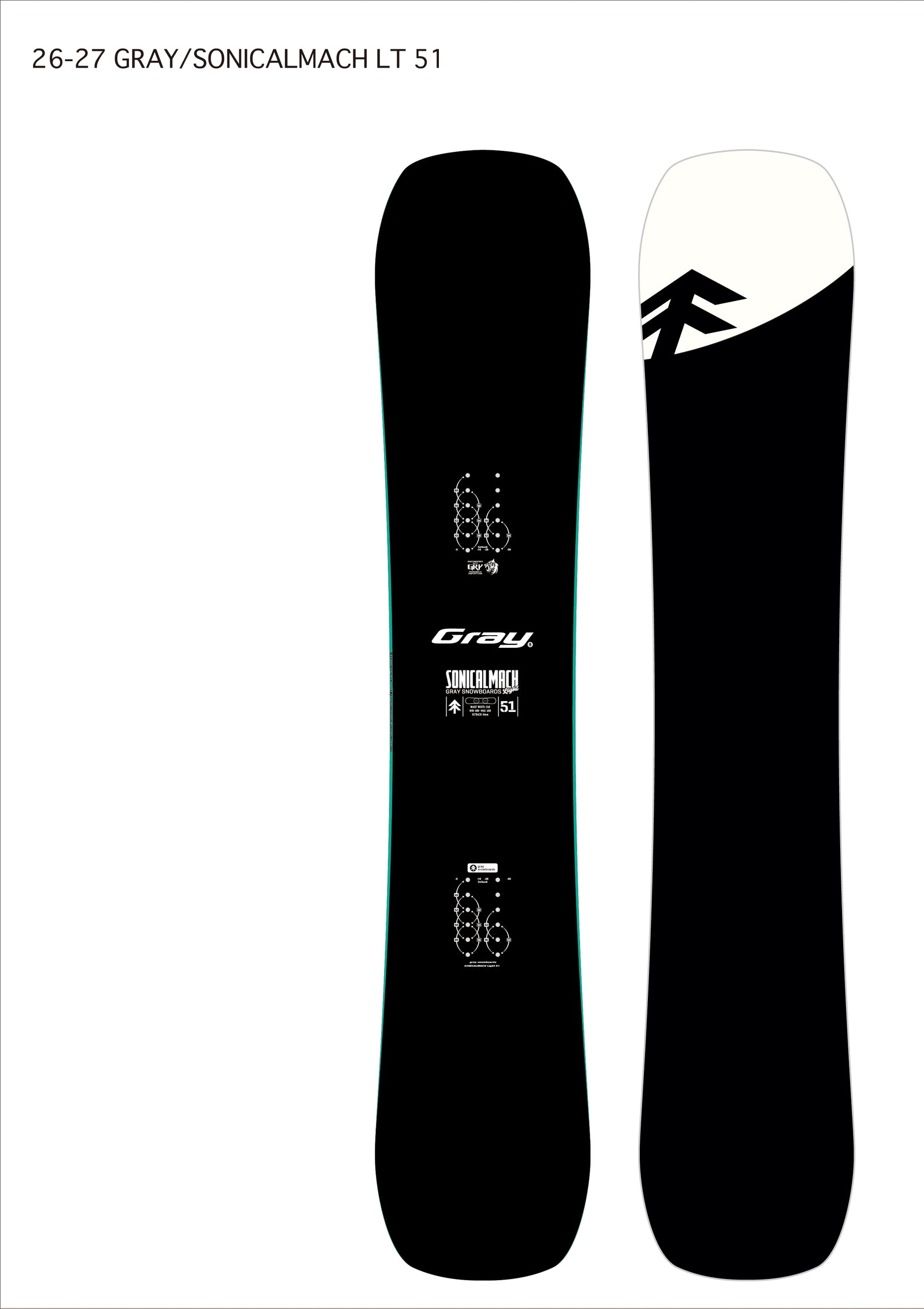 Gray Mach LT Snowboard