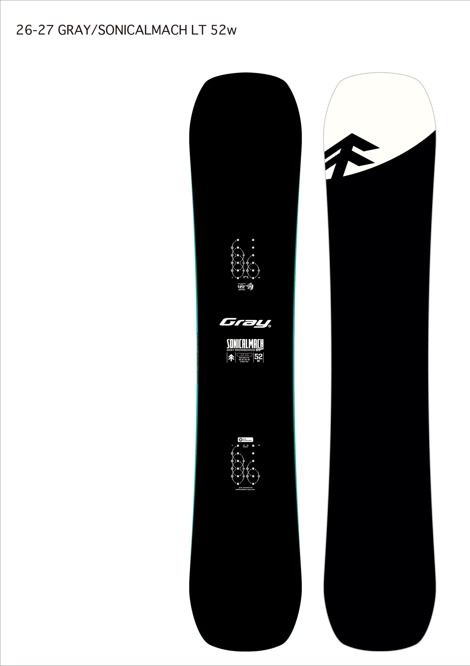 Gray Mach LT Snowboard