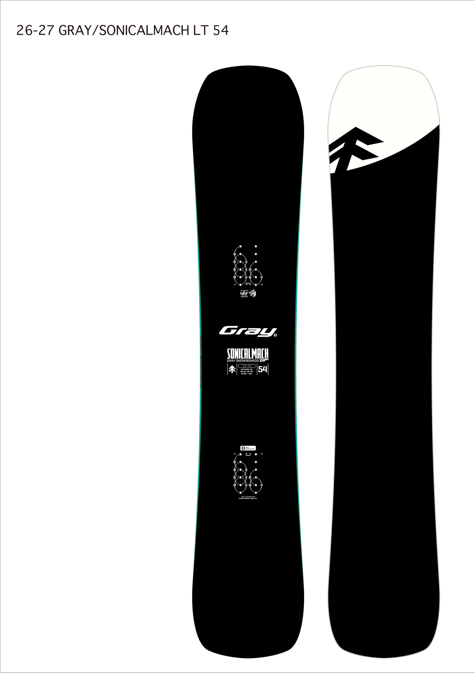 Gray Mach LT Snowboard