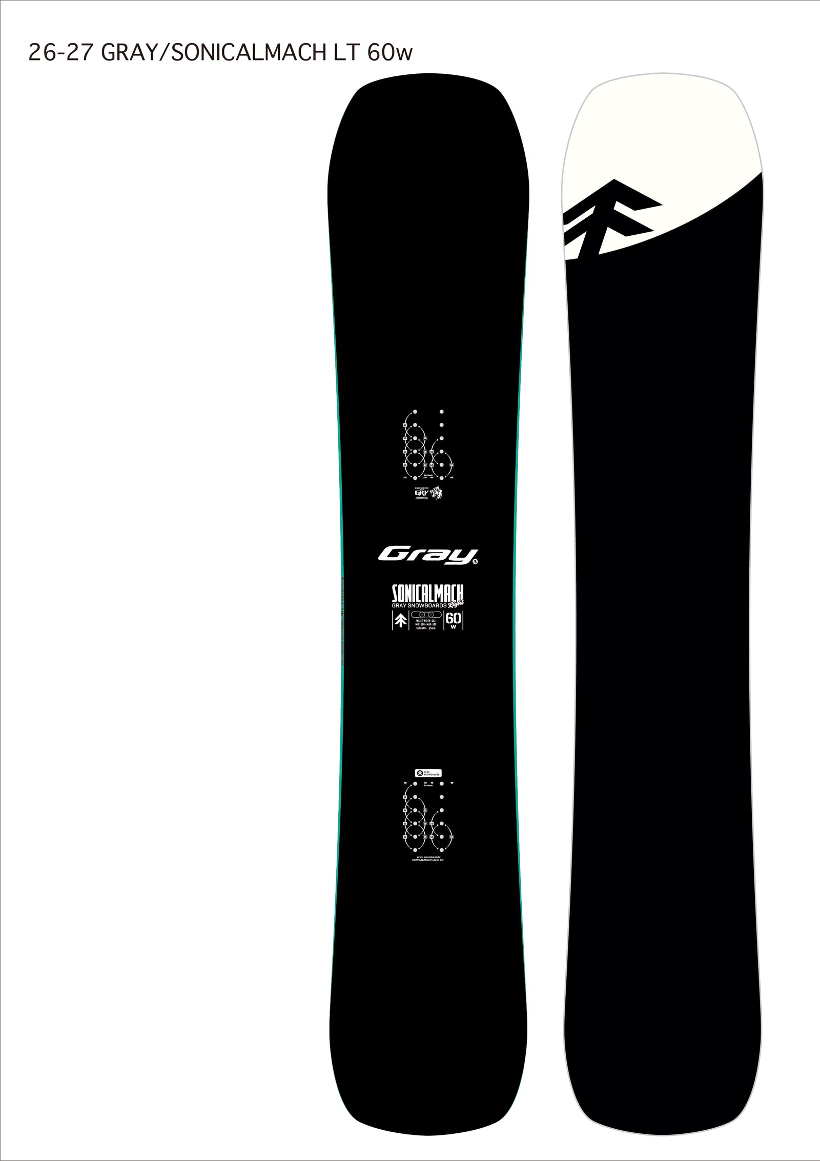 Gray Mach LT Snowboard