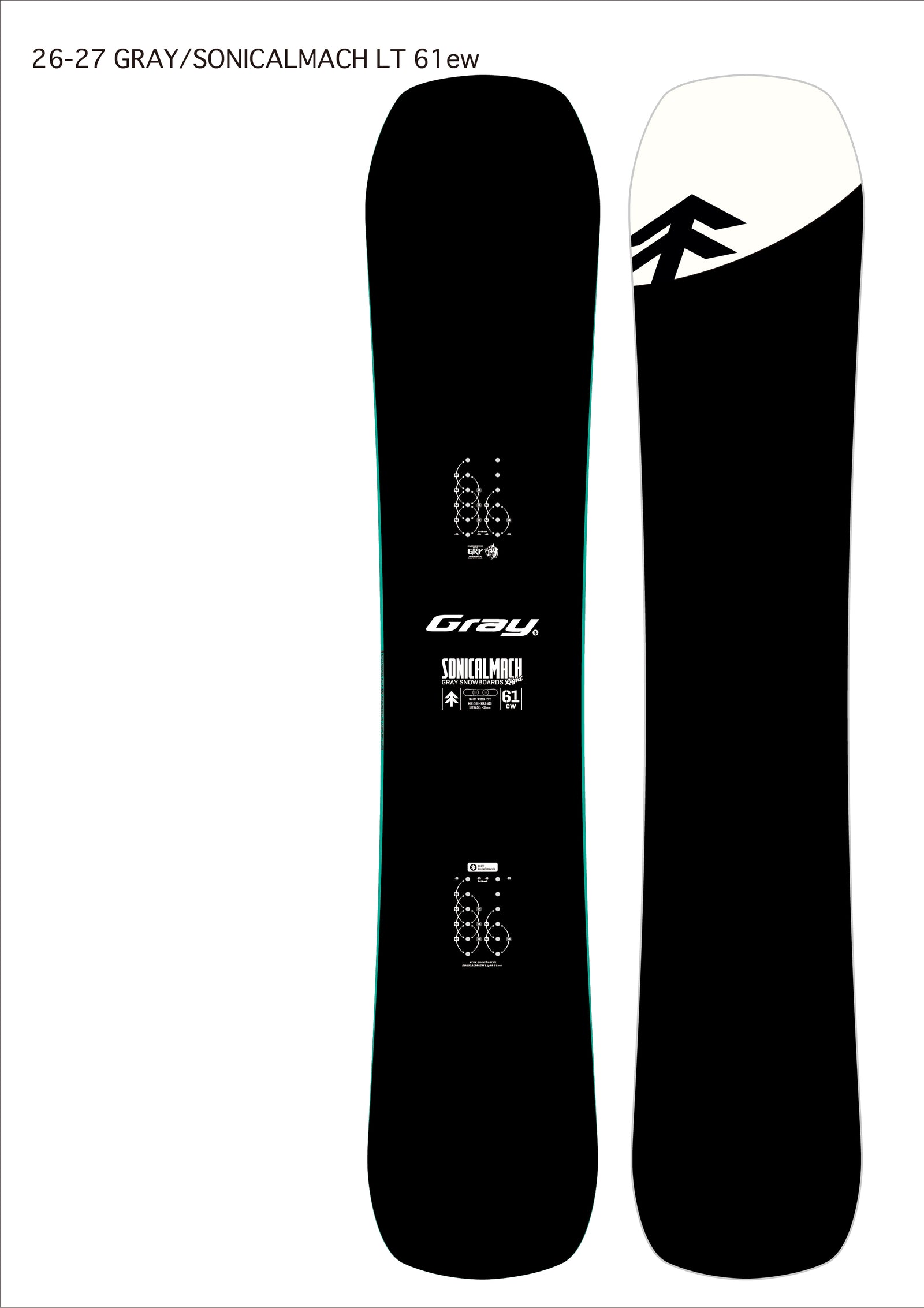 Gray Mach LT Snowboard