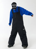 Unisex Cargo Snow Bib